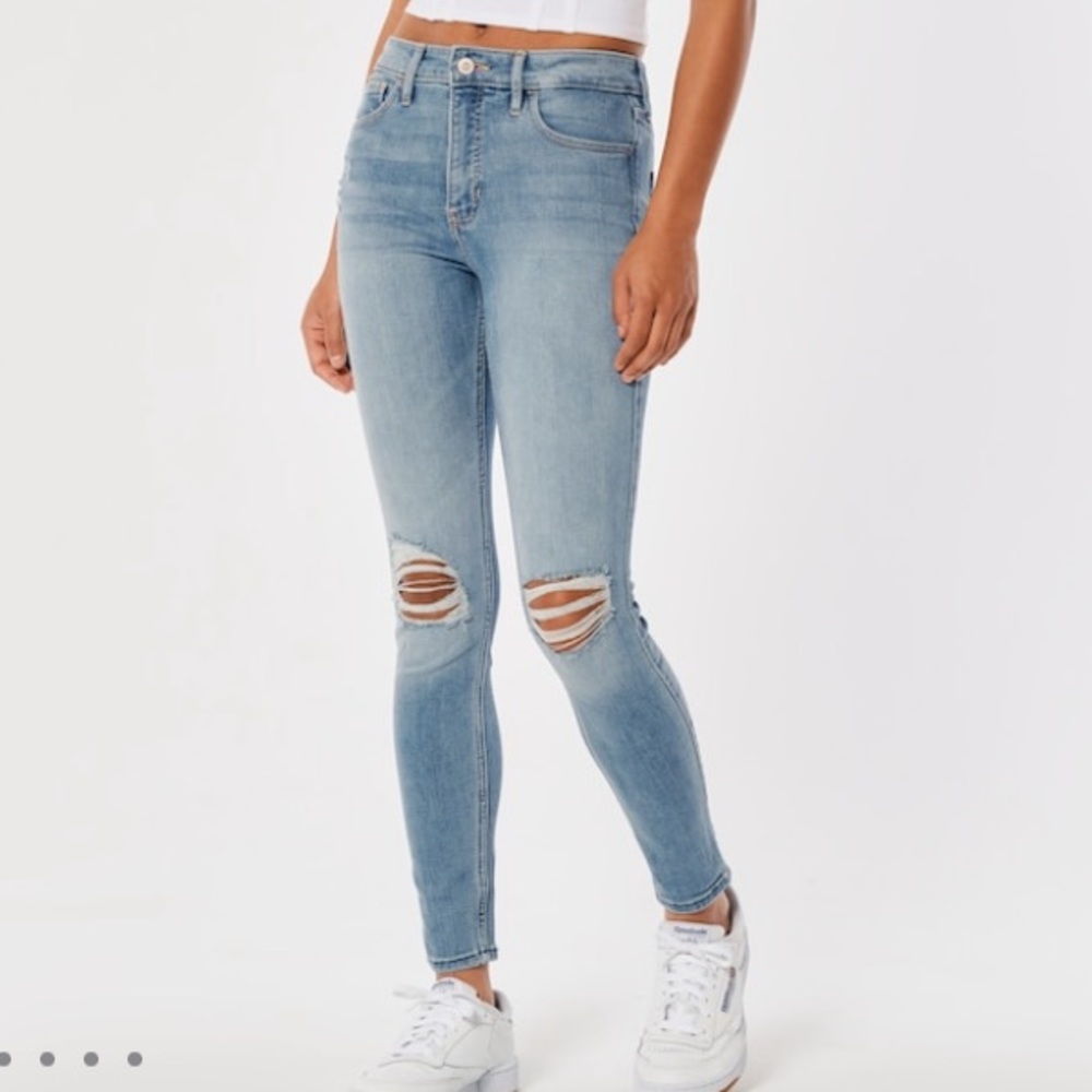 High Rise Super Skinny Jeans